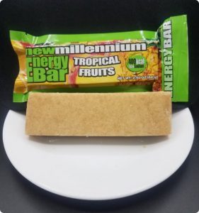 New Millennium Energy Bar Tropical Fruits