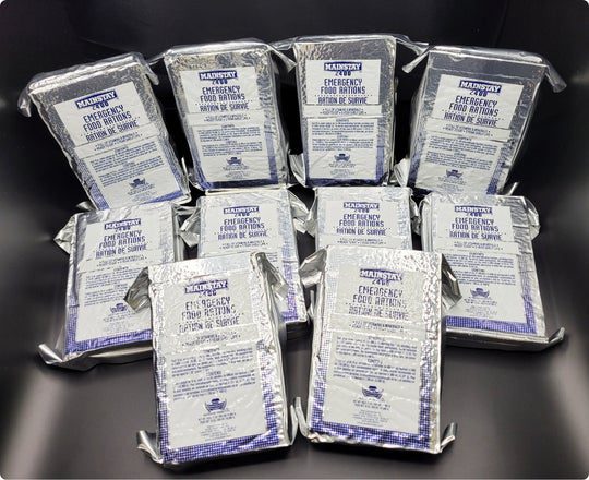  Mainstay Emergency Food Rations Enriched with Vitamins &  Minerals for Emergency Kits, Survival Kits and Disaster Preparedness (2400  Calorie, Full Case (Pack of 20)) : Tools & Home Improvement