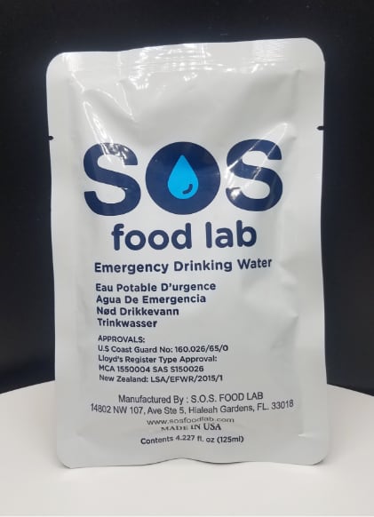 SOS Food Lab Emergency Drinking Water