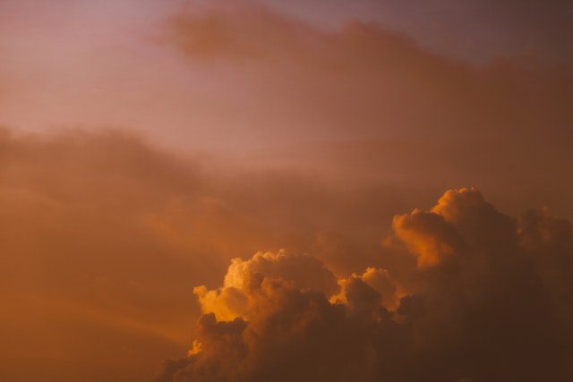 dust storm in a drought