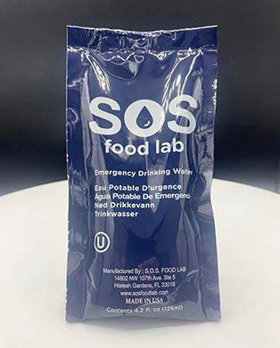 SOS Food Lab Water: Shelf-Life Up to 10 Years